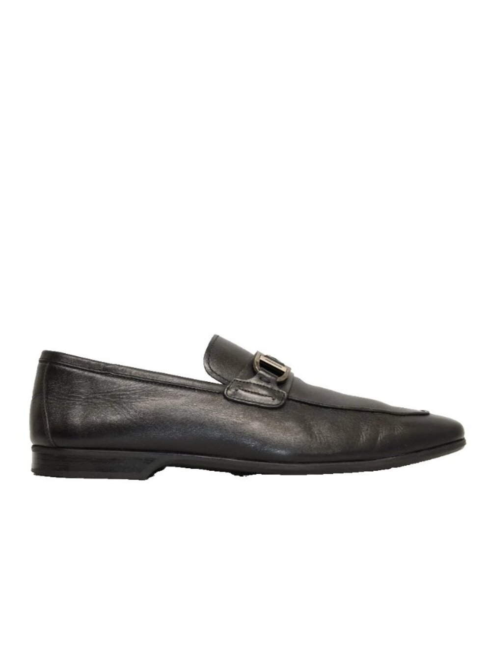 Magnanni Raso II Leather Loafer Black Size 9.5 M US 25742 DD552